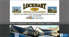 Desktop Screenshot of lockhartdrywall.com